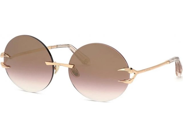 ROBERTO CAVALLI SRC006 FCG,  shiny copper gold, brown gradient mirror grad.gold