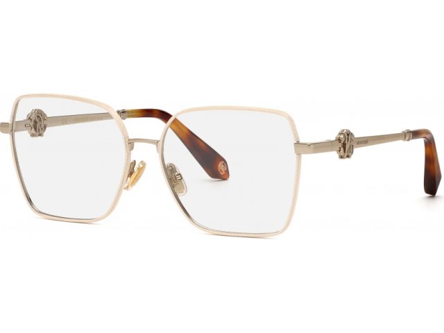 ROBERTO CAVALLI VRC029 492,  sh.light gold w/col.parts, clear