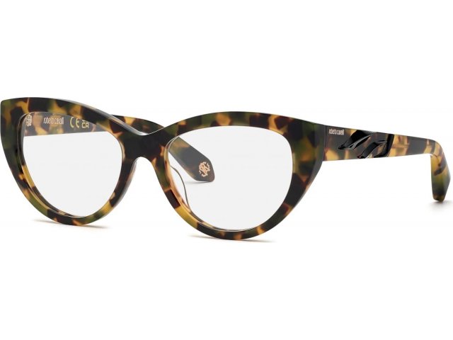 ROBERTO CAVALLI VRC024M AGG,  shiny vintage havana, clear