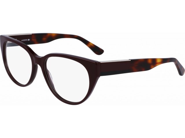 LACOSTE L2906 603,  DARK RED, CLEAR