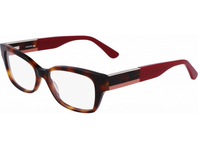 LACOSTE L2907 240,  TORTOISE, CLEAR