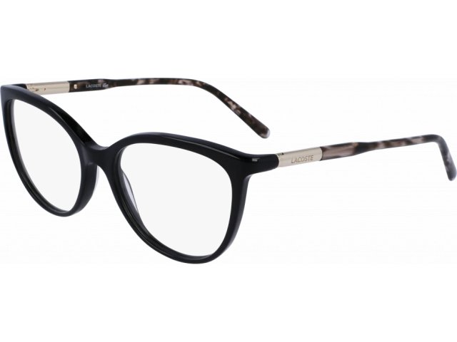 LACOSTE L2911 001,  BLACK, CLEAR