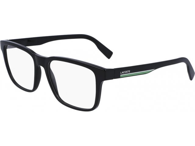 LACOSTE L2926 001,  BLACK, CLEAR