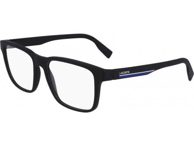 LACOSTE L2926 002,  MATTE BLACK, CLEAR