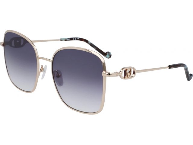 LIU JO LJ155S 711,  SHINY GOLD, GRADIENT GREY