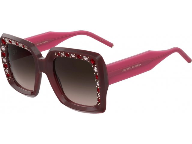 CAROLINA HERRERA HER 0178/S 0T5 Burgundy Pink