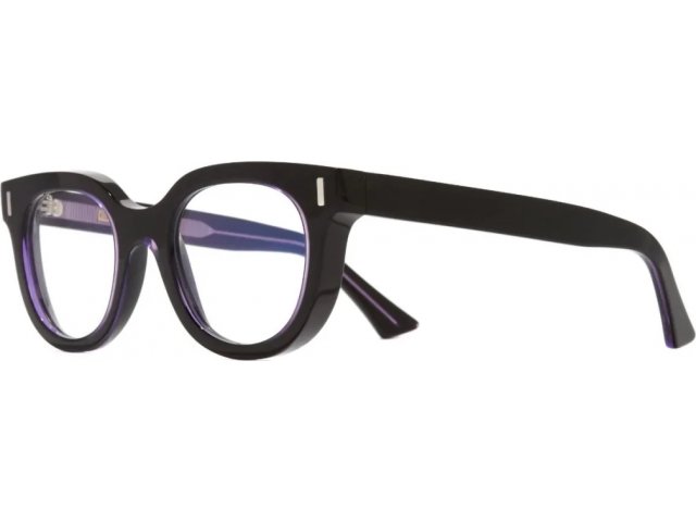 CUTLER GROSS 1304 07,  PURPLE ON BLACK, CLEAR