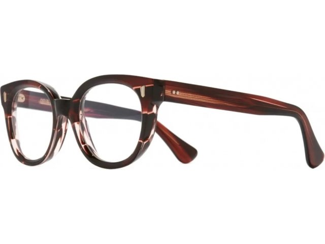 CUTLER GROSS 9298 05,  STRIPED BROWN HVN, CLEAR