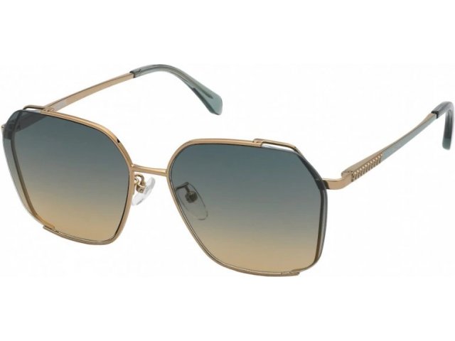 ZADIG VOLTAIRE SZV369 02AM,  SHINY COPPER GOLD, GREEN GRADIENT PINK
