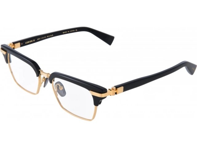 BALMAIN LEGION-II BLK - GLD,  BLACK-YELLOW GOLD, CLEAR