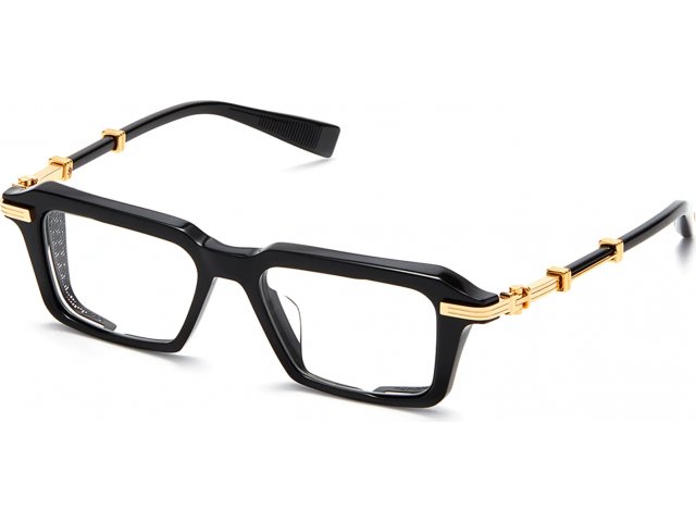 BALMAIN LEGION-III BLK-GLD,  BLACK-YELLOW GOLD, CLEAR