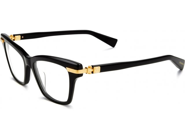 BALMAIN SENTINELLE BLK - GLD,  BLACK-YELLOW GOLD, CLEAR