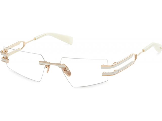 BALMAIN FIXE GLD-BNE,  BONE ENAMEL, CLEAR