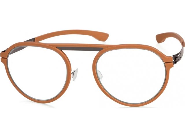 Ic! Berlin IB-The Sidekick Graphite-Caramel RX-Clear Rubber