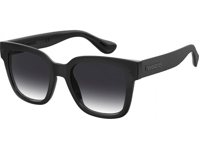 HAVAIANAS UNA 807,  BLACK, DARK GREY SF