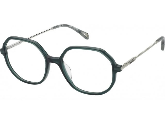 ZADIG VOLTAIRE VZV382 0J80,  TRANSP.PETROLEUM GREEN, CLEAR