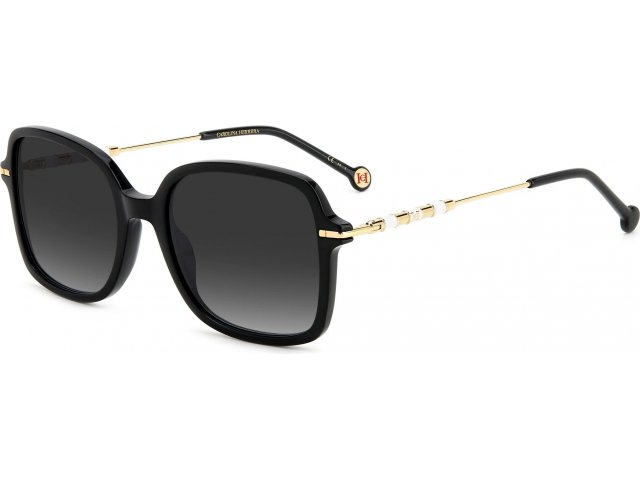 CAROLINA HERRERA HER 0101/S 807,  BLACK, DARK GREY SF