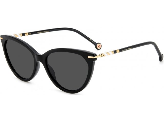 CAROLINA HERRERA HER 0093/S 807,  BLACK, GREY
