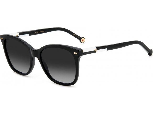 CAROLINA HERRERA HER 0137/S 80S,  BLCK WHTE, DARK GREY SF