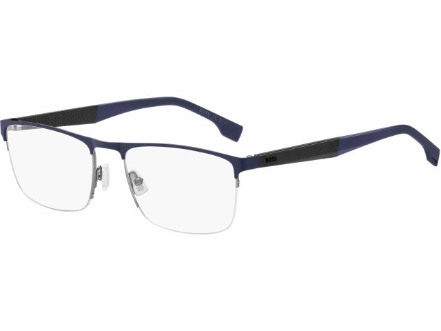 HUGO BOSS 1487 KU0 Matte Blue Ruthenium