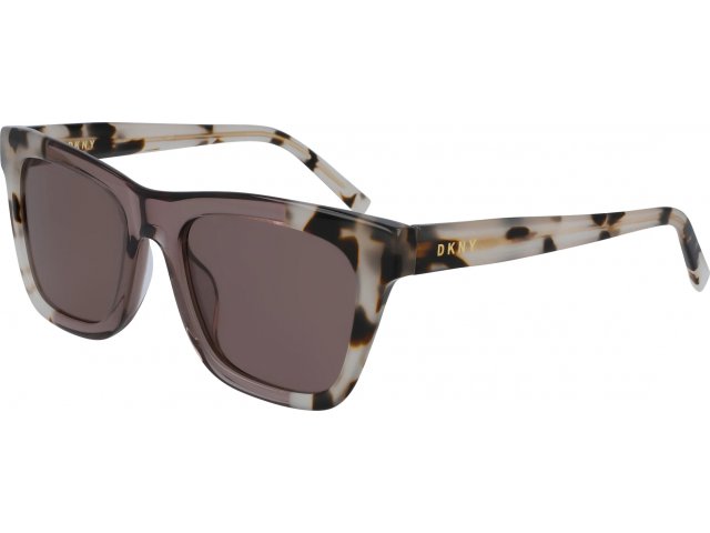DKNY DK529S 101, цвет IVORY TORTOISE / KHAKI, BROWN