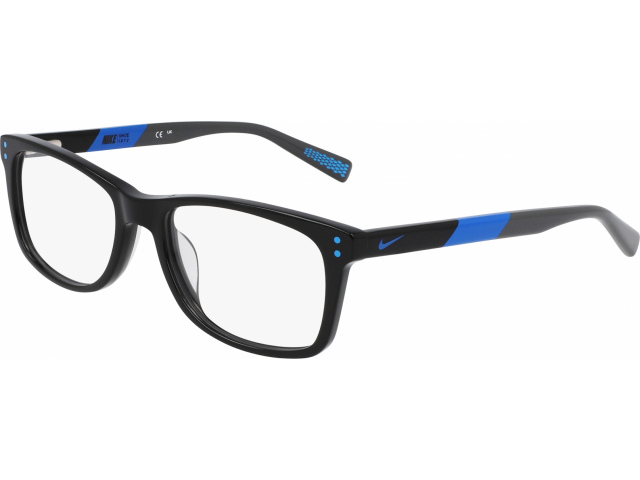 NIKE 5538 013,  BLACK-PHOTO BLUE, CLEAR