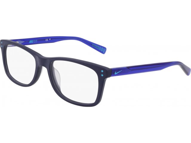 NIKE 5538 403,  BLUE MIDNIGHT NAVY/RACER BLUE, CLEAR