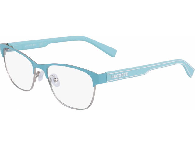 LACOSTE L3112 444,  MATTE AQUA, CLEAR