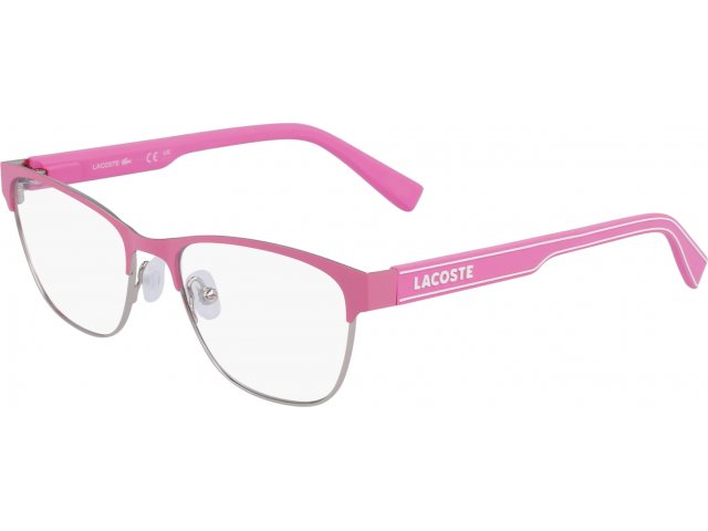 LACOSTE L3112 650,  MATTE PINK, CLEAR