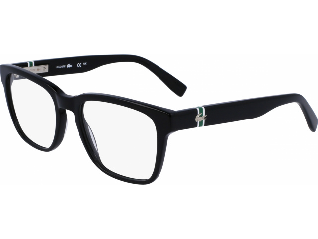 LACOSTE L2932 001,  BLACK, CLEAR