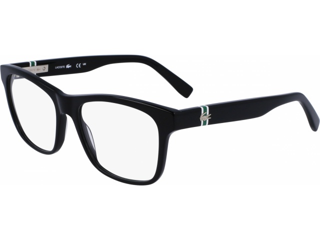 LACOSTE L2933 001,  BLACK, CLEAR