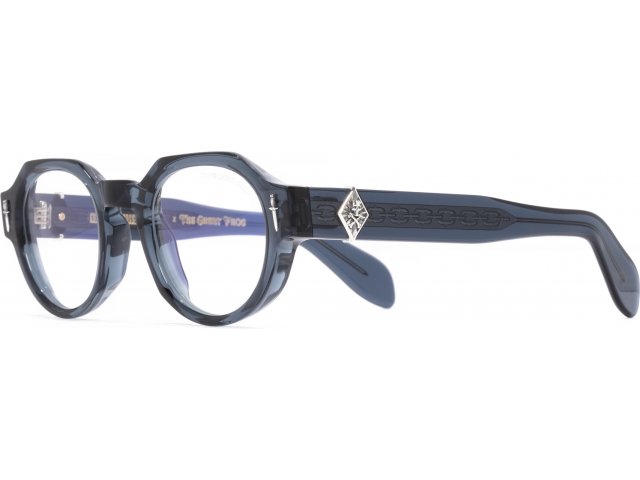 CUTLER GROSS 006 03,  DEEP BLUE, CLEAR