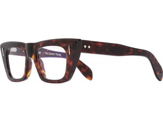 CUTLER GROSS 008 02,  DARK TURTLE, CLEAR