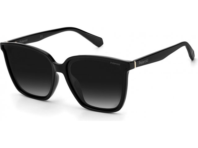 POLAROID PLD 6163/F/S 807,  BLACK, GREY SF PZ