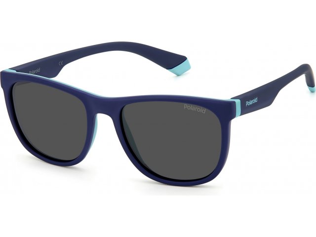 POLAROID PLD 8049/S ZX9,  BLUE AZUR, GREY PZ