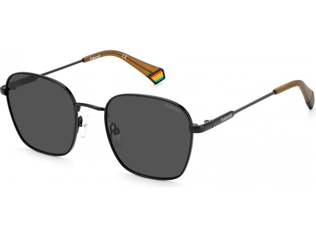 POLAROID PLD 6170/S 807,  BLACK, GREY PZ