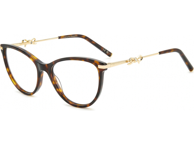 CAROLINA HERRERA HER 0219 LVL Brown Havana Gold