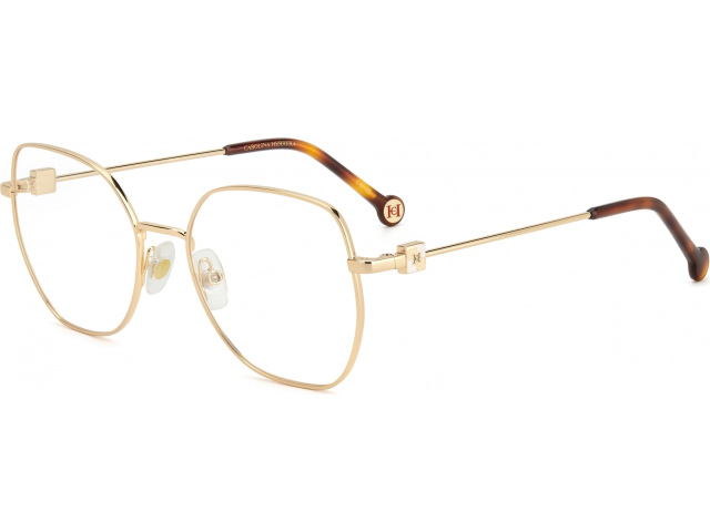 CAROLINA HERRERA HER 0242 0NR Gold Brown Havana