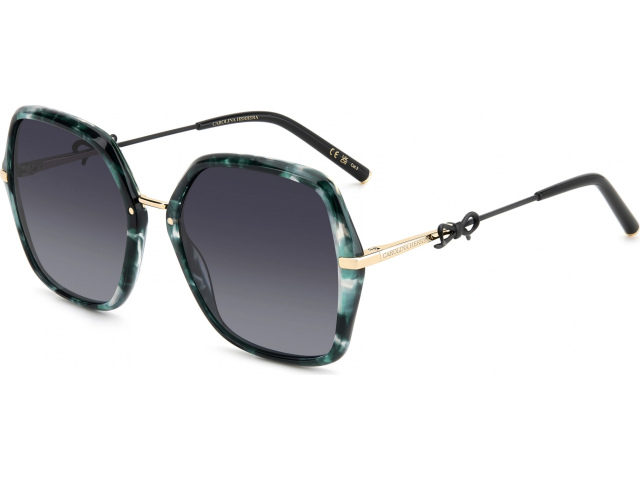 CAROLINA HERRERA HER 0217/S GC1 Green Marble Gold