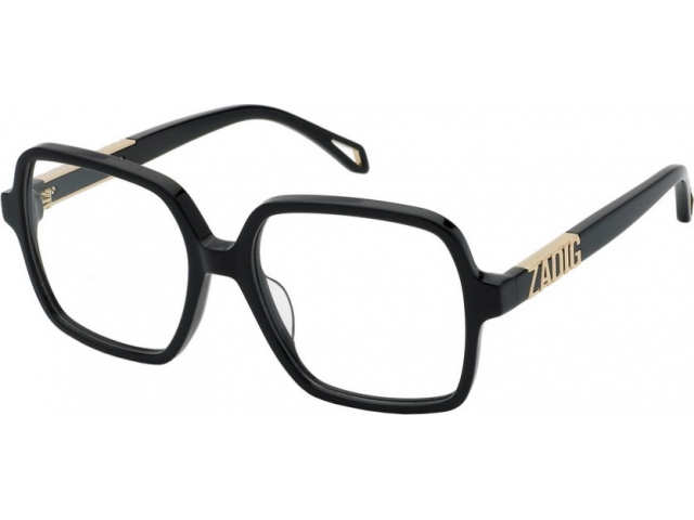 ZADIG VOLTAIRE VZV397 700,  SHINY BLACK, CLEAR