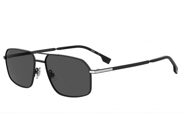 HUGO BOSS 1603/S 124 Matte Black Silver