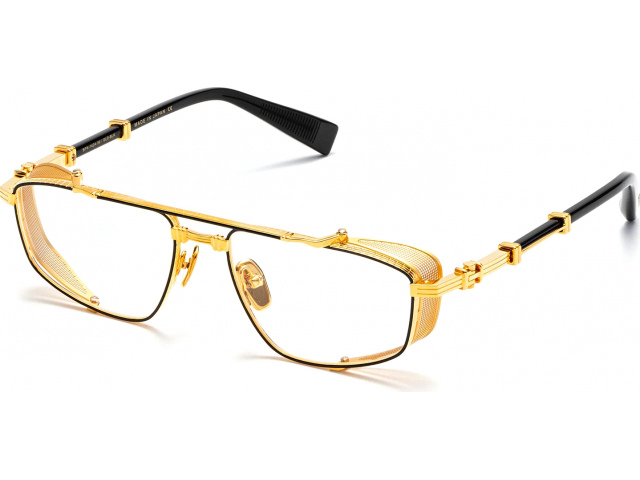 BALMAIN BRIGADE-V GLD - BLK,  GOLD - BLACK, CLEAR