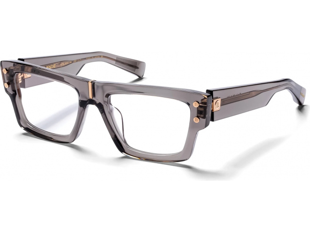 BALMAIN MAJESTIC GRY - GLD, цвет CRYSTAL GREY - WHITE GOLD, CLEAR