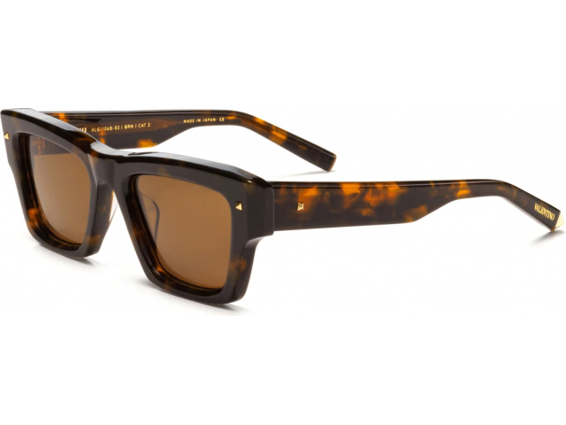 VALENTINO XXII BRN,  BROWN TORTOISE, DARK BROWN