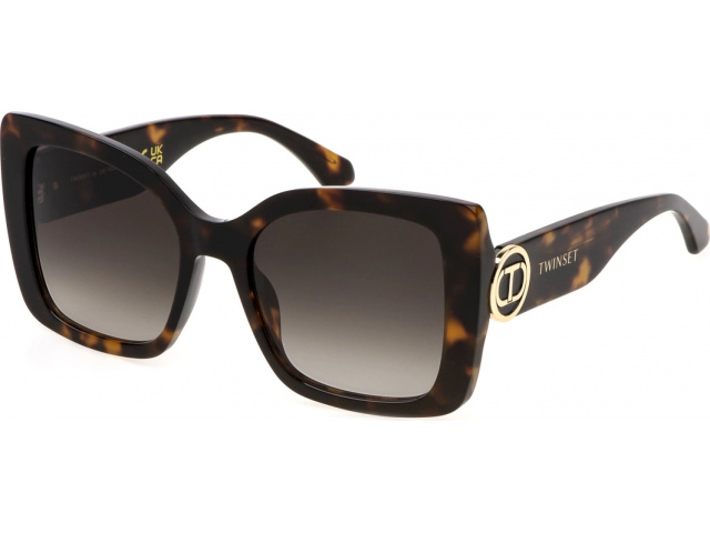 TWINSET STW064 4BL,  DARK HAVANA, BROWN GRADIENT PINK