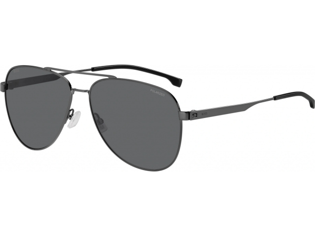 HUGO BOSS 1641/S V81 DARK RUTHENIUM BLACK