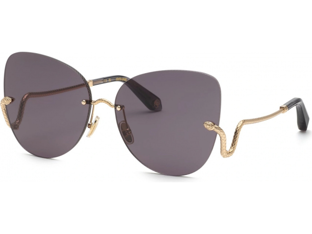 ROBERTO CAVALLI SRC062 300,  SHINY TOTAL ROSE GOLD, SMOKE