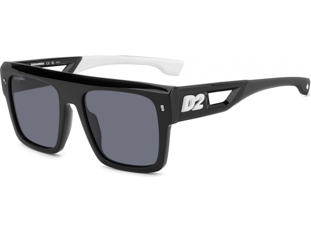DSQUARED2 D2 0127/S 80S BLCK WHTE