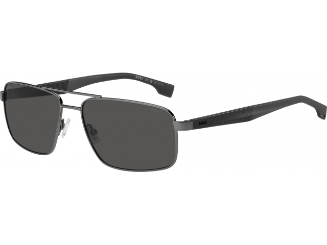 HUGO BOSS 1580/S V81 Dark Ruthenium Black