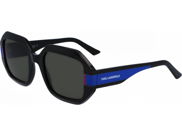 KARL LAGERFELD KL6124S 001,  BLACK, GREEN
